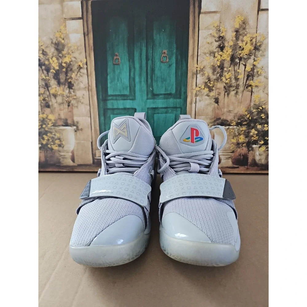 Nike PG 2.5 x PlayStation Wolf Grey Paul George BQ8388-001 Men's Size 8.5